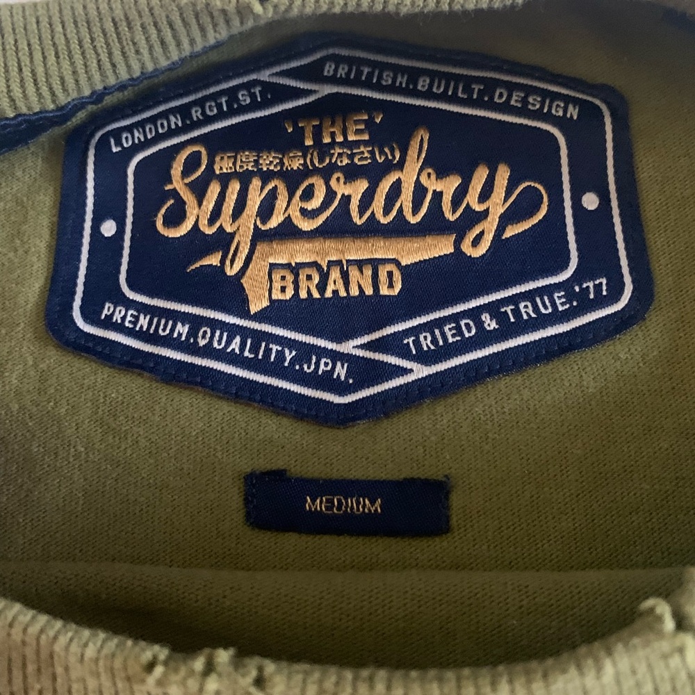Superdry Custom 1334 Short Sleeve Tee size M - Picture 2 of 2
